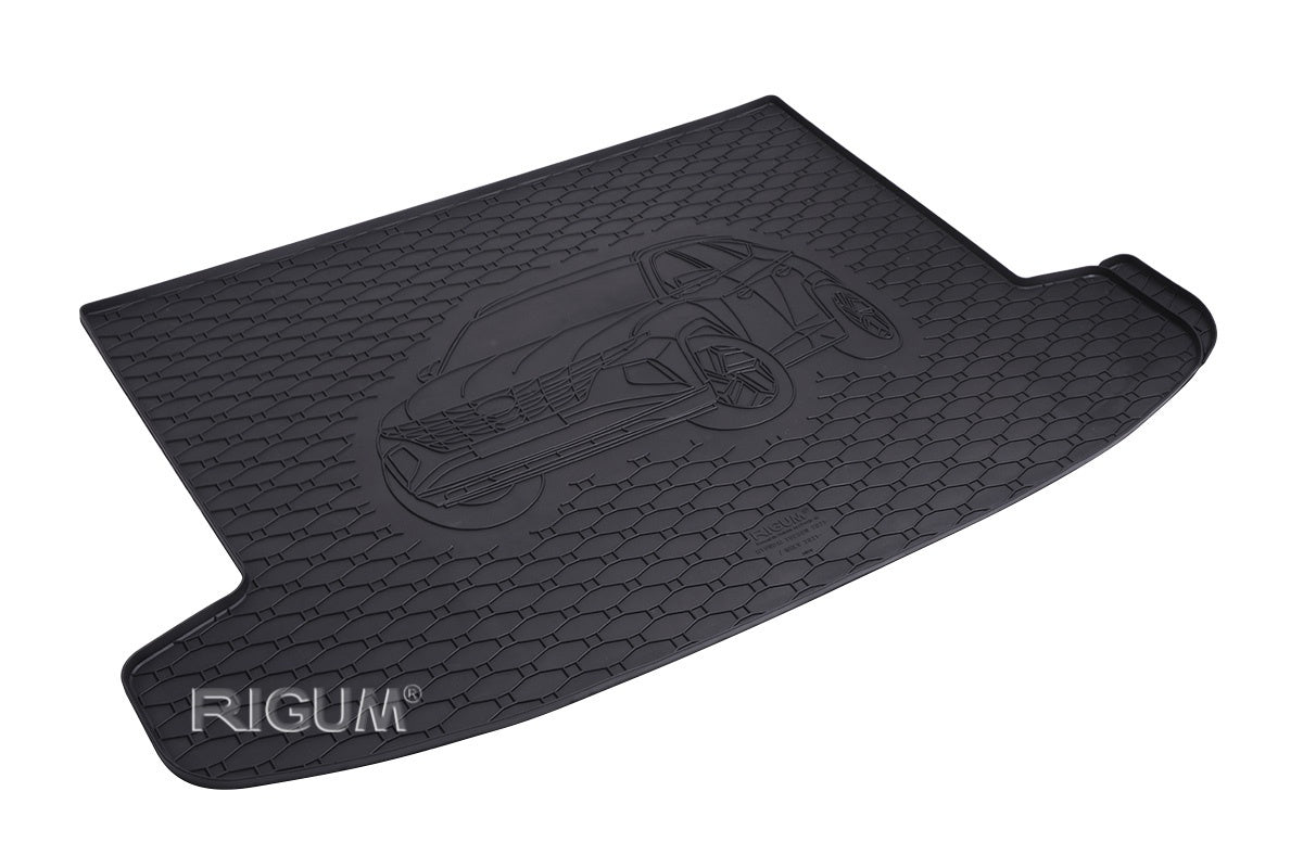 Bagasjeromsmatte Hyundai Tucson IV / Tucson HEV/MHEV (2020-) – Luktfrie Gummi - detaljer