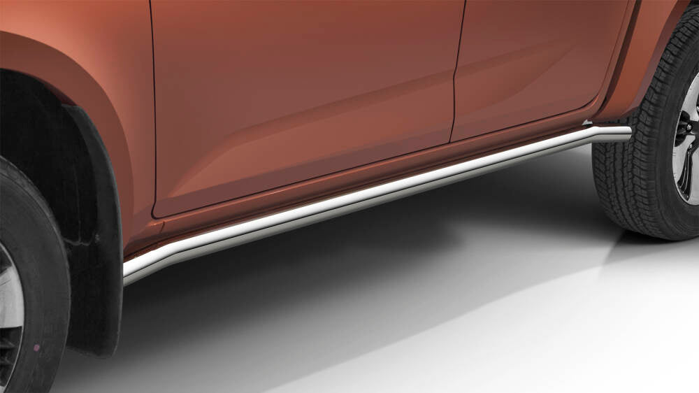 Stigtrinn Steeler i polert krom til Isuzu D-Max 2019 og nyere