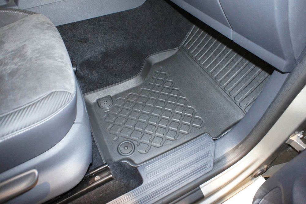 Gulvmatter Vw Amarok I (2009-2020) – antiskli luktfrie myk plast - detaljer
