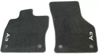 Unknown stoffmatter til Audi A3 8Y – svart stoff