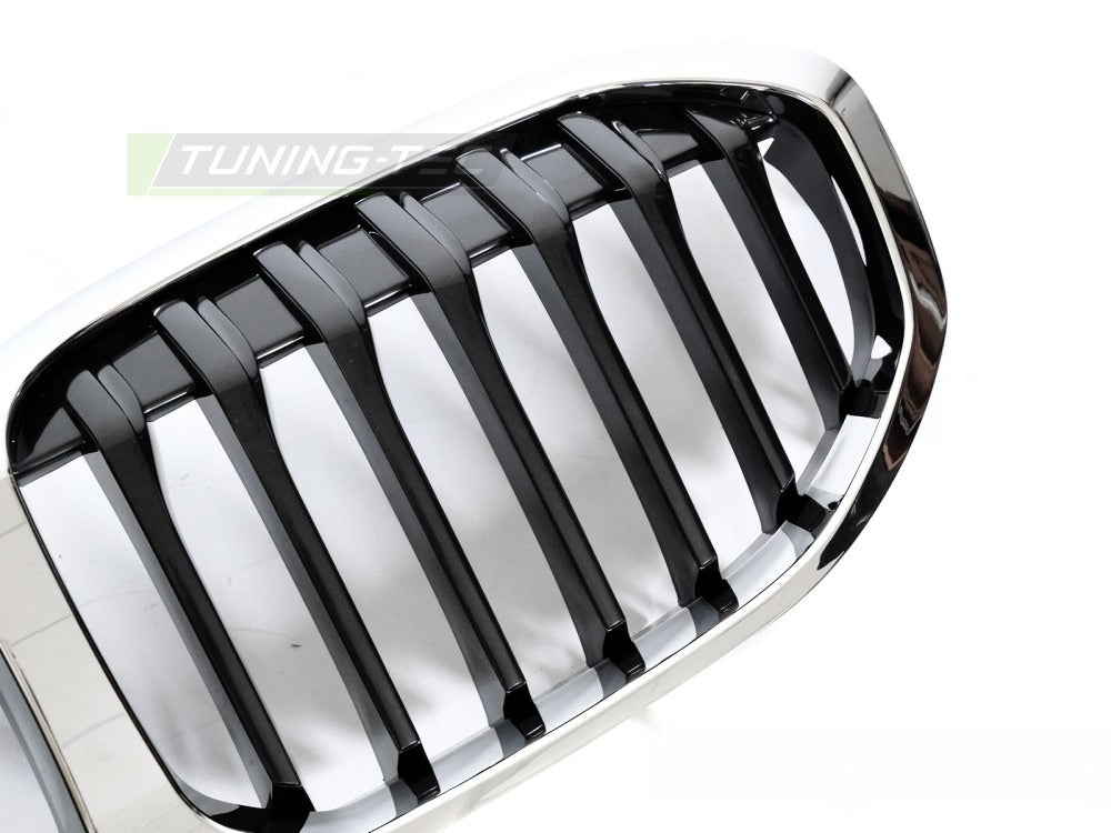 Grill BMW 1 Serie F40 19-24 sett forfra med passform synlig