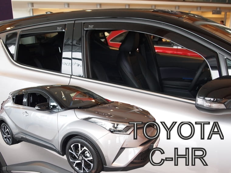 Heko vindavviser til Toyota C-HR I – PMMA Plexi
