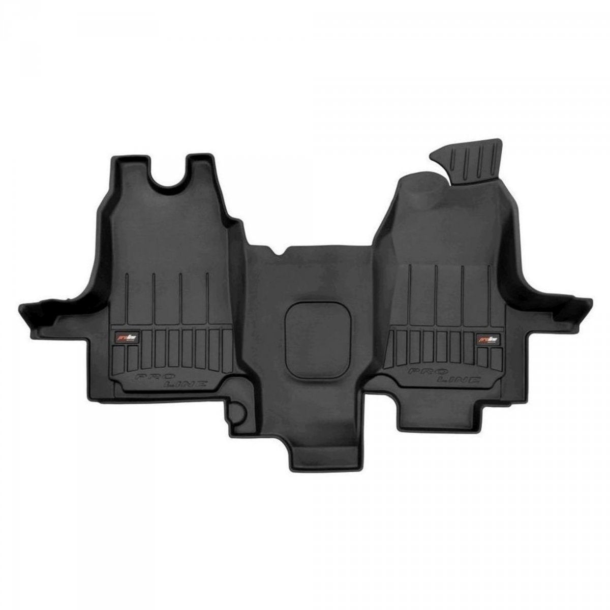 Frogum 3D Premium gulvmatter til Ford Transit 2000-2013 – TPE, svart, høy sidekant, vanntett
