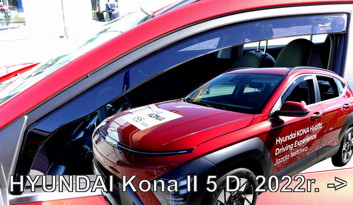 Heko vindavviser til Hyundai Kona II / Kona Electric II – PMMA Plexiglass