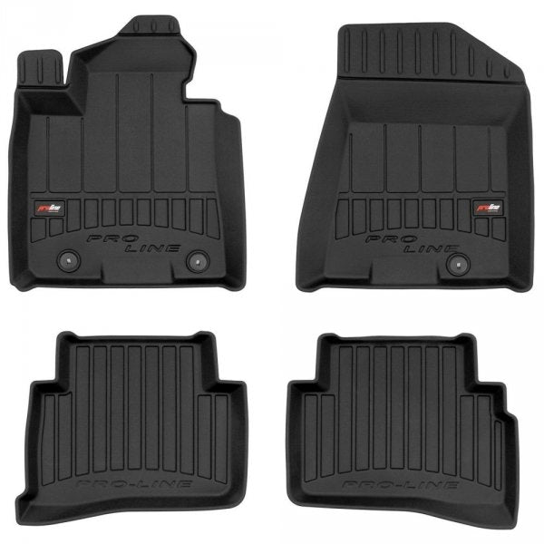 Frogum 3D Premium gulvmatter til Kia Sportage IV (2015-2021) – svart TPE med høy kant