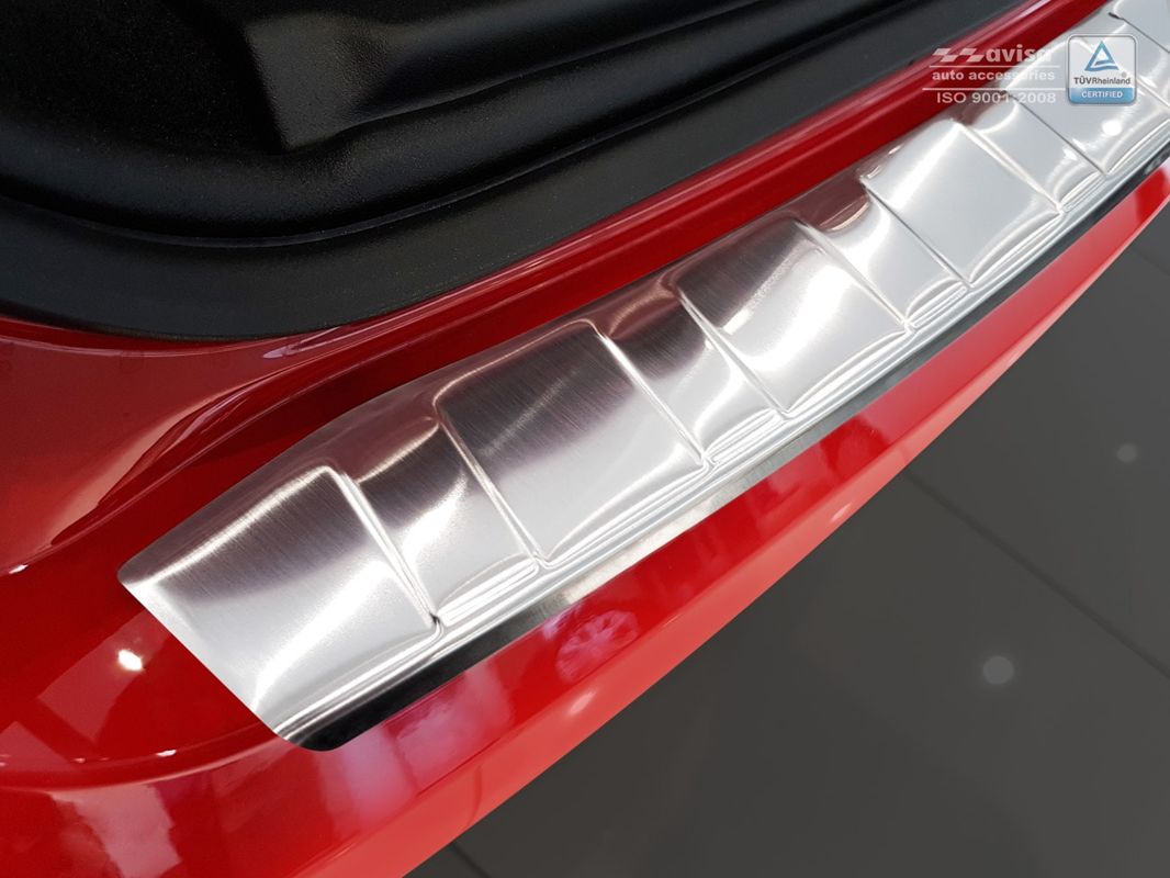 Avisa bakfangerbeskytter til Jaguar E-Pace – børstet stål