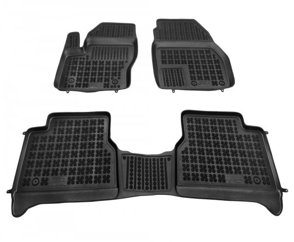 Rezaw-Plast gulvmatter til Ford Tourneo Connect II – gummi med høykant