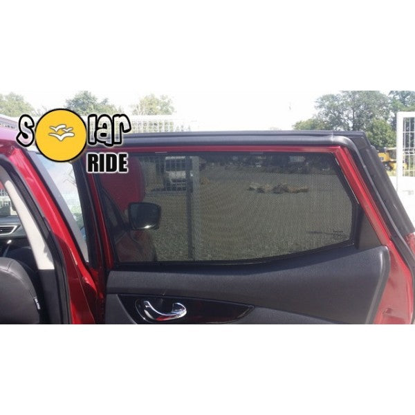 Solskjerm Nissan Qashqai (J11) (2013-2017) (4 stk) - sett forfra