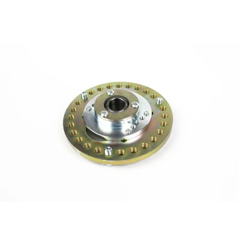 Swagier Camber Plates 3D V3 sett ovenfra – gullforsinket finish og CNC-presisjon