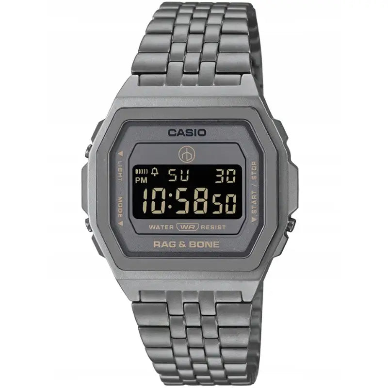 Casio Vintage Steel Rag & Bone A1000rcg-8ber - 1