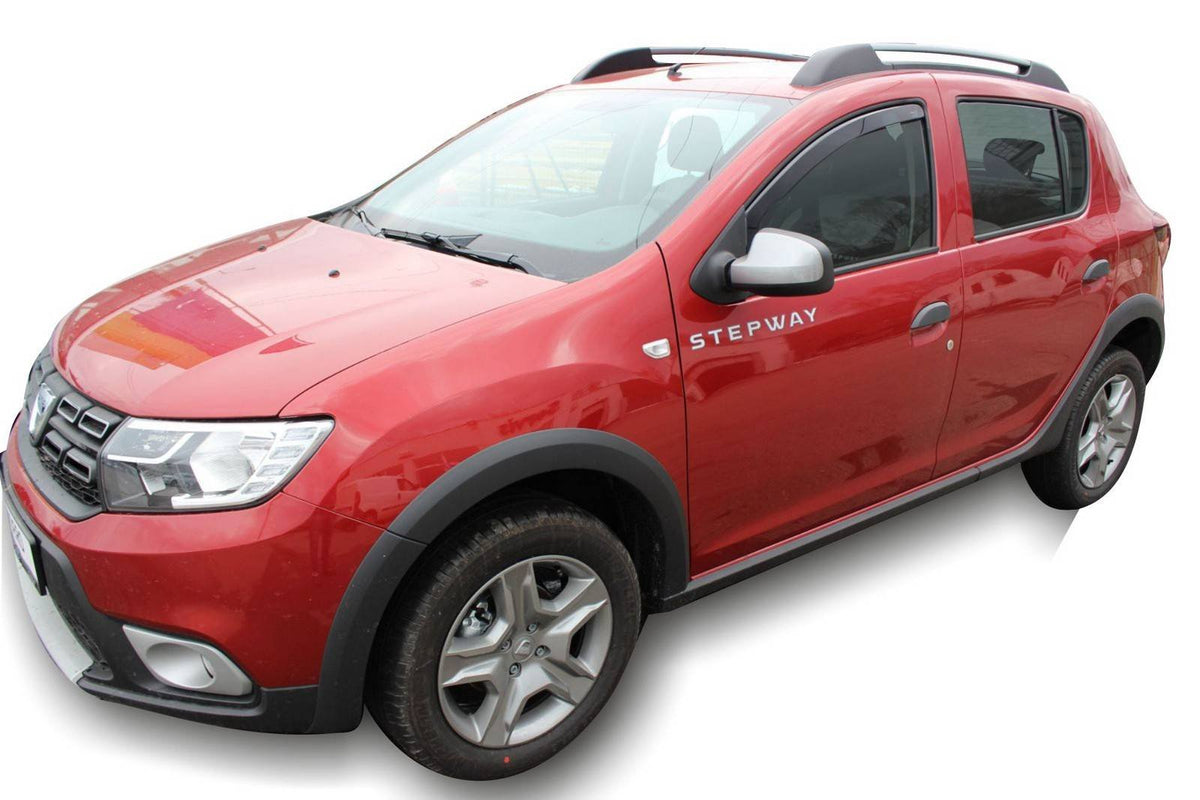 Heko vindavviser til Dacia LOGAN II 4/5-dørs 2013→STV / MCV sett 2 stk. – PMMA Plexi