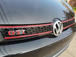 Emblem Vw GTI VW Golf 7 / VW Polo VI Sport GTI-Design - detaljer