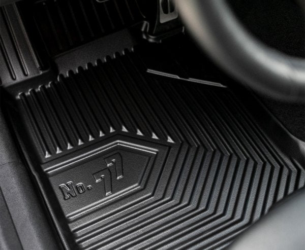 Gulvmatter Seat Leon III Cross Sport (2015-) – 3D Premium med sidekant - sett forfra
