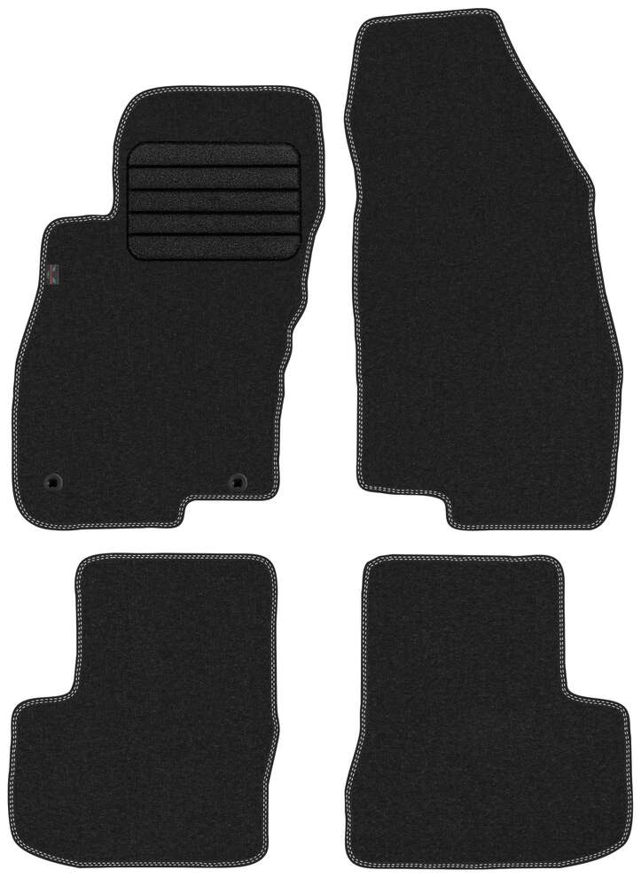 Unknown stoffmatter til Fiat Grande Punto – premium stoff i velour