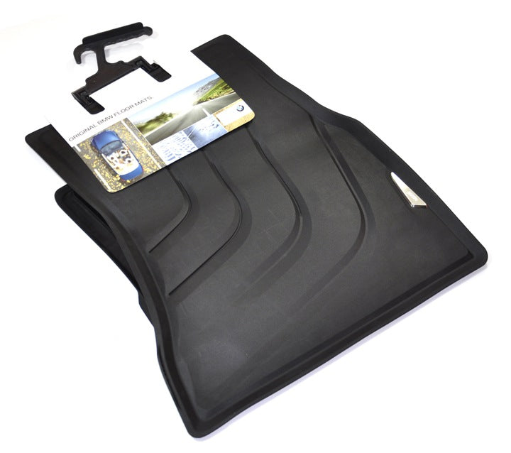 Gulvmatter Bmw X5 (F15) (2013-2018) – TPE Gummi + Stål | BMW OEM - sett forfra