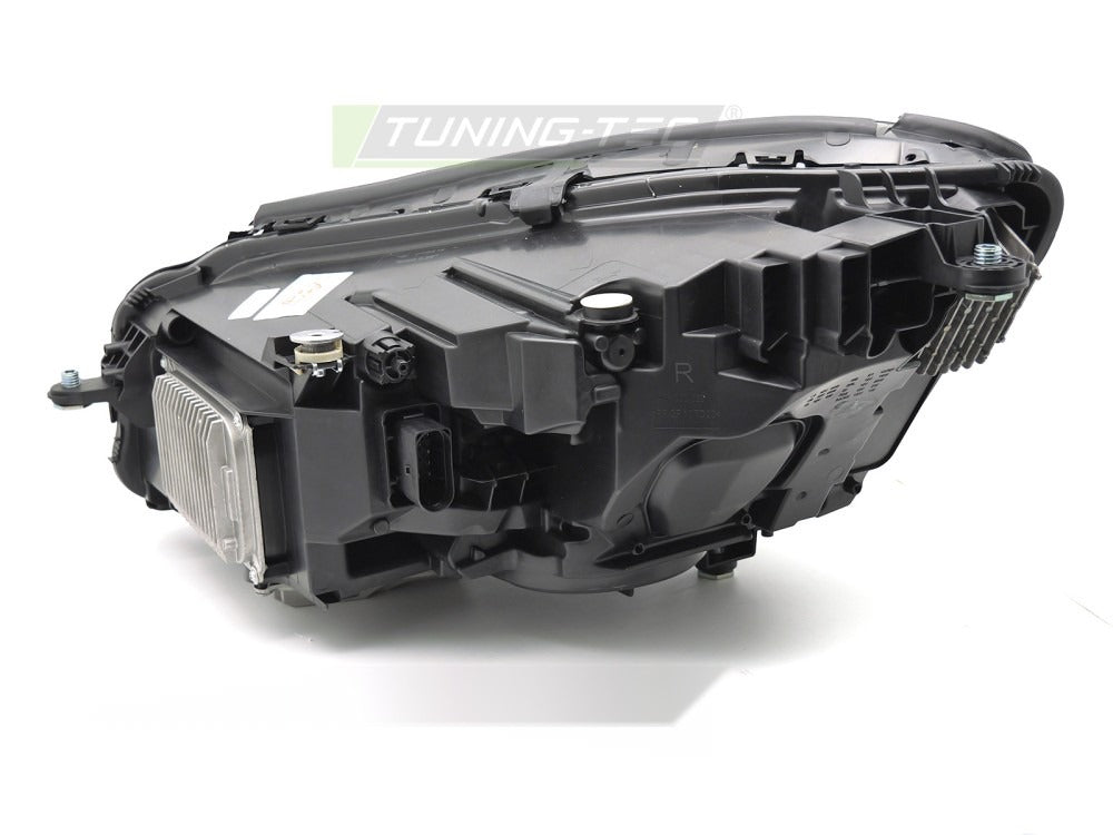 Frontlykter Mercedes S-Klasse W222 13-17 med festedetaljer.