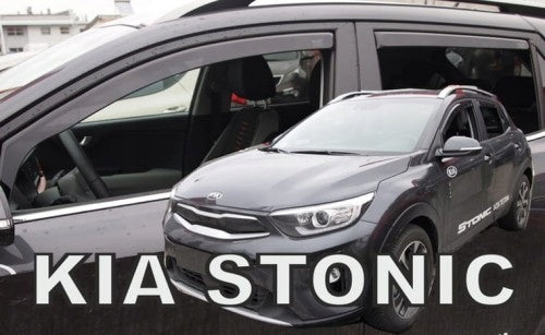 Heko vindavviser til Kia STONIC 5-dørs 2017→ sett 4 stk. – PMMA Plexi