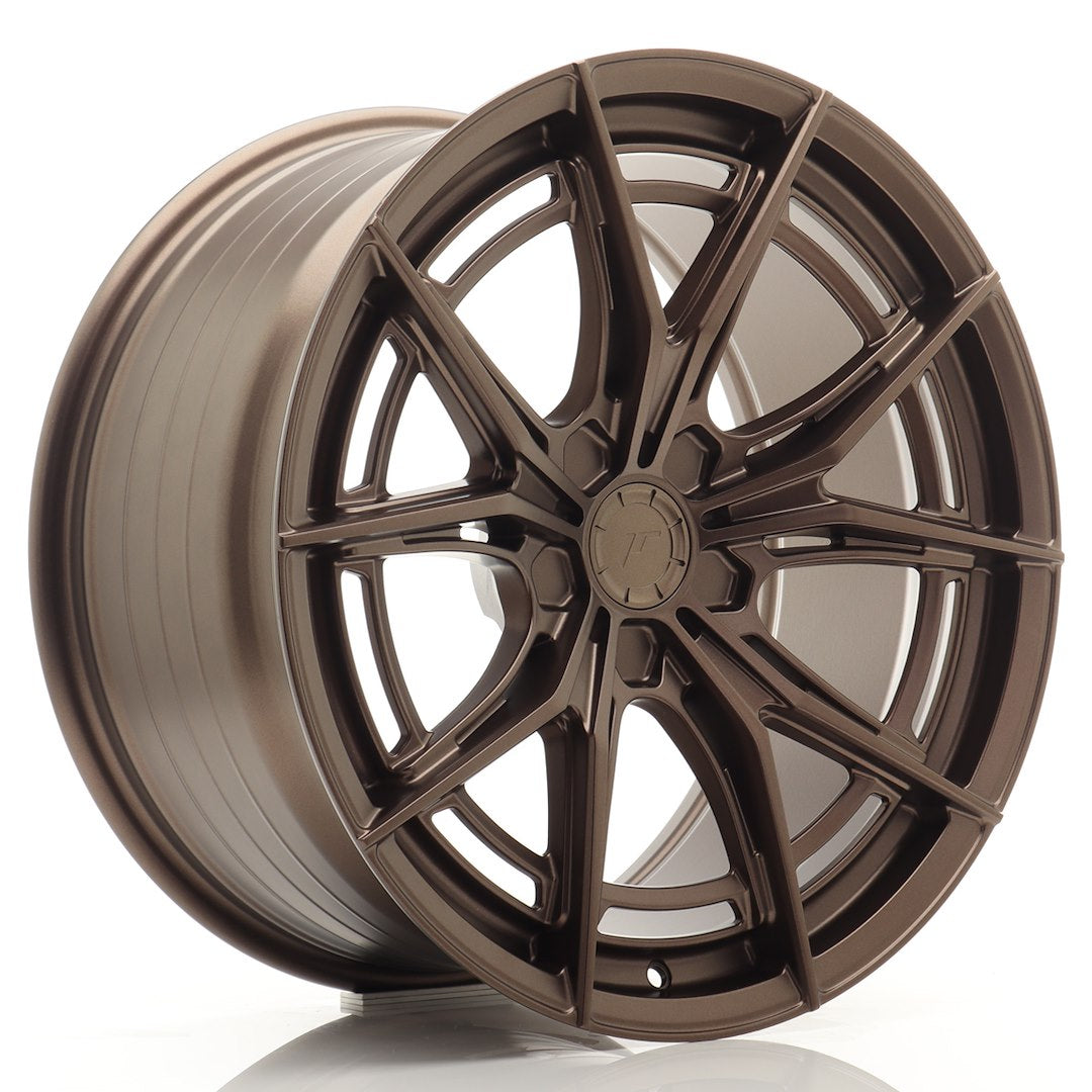Felg JR Wheels JR50 19x9,5" Bronze – sett forfra
