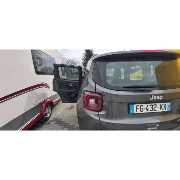Solskjerm Jeep Renegade (2014-) (5 stk) - nærbilde