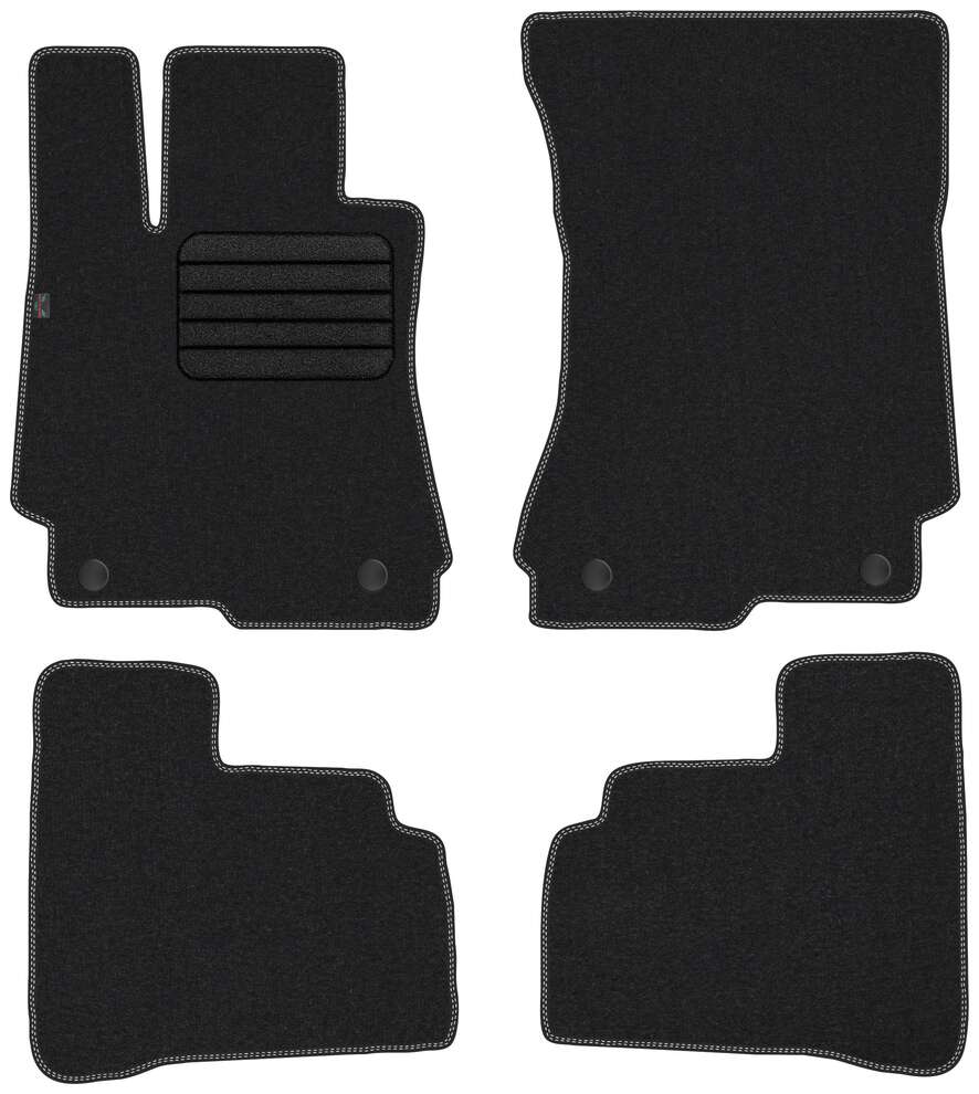 Unknown stoffmatter til Mercedes S-Klasse (W221) – premium velour