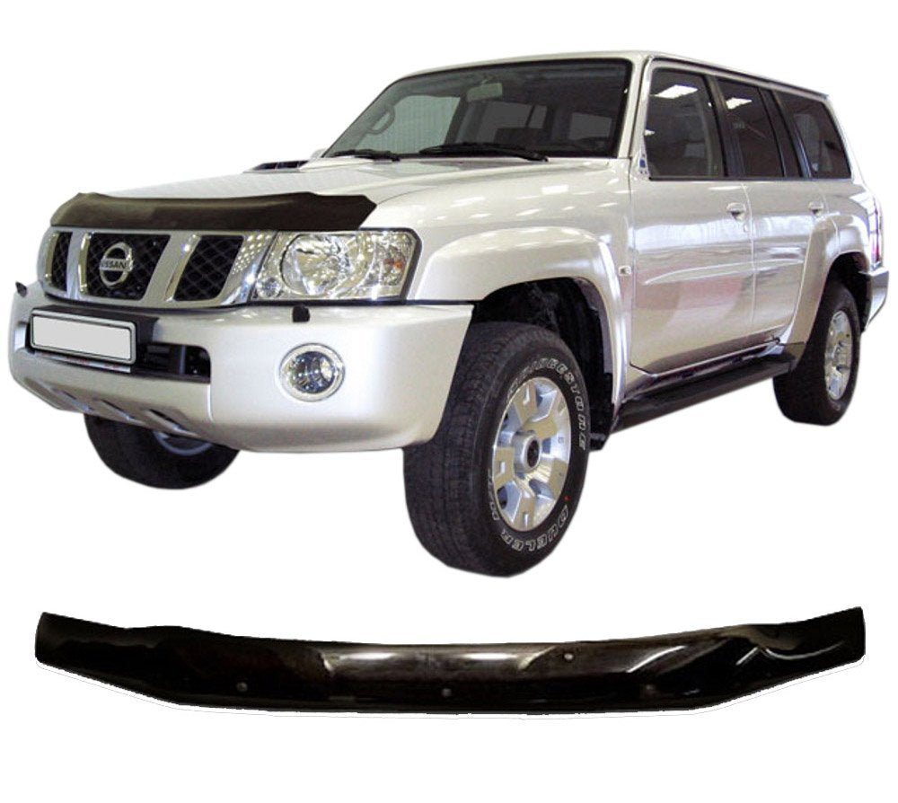 Scoutt panserbeskytter i akryl til Nissan PATROL 2005-2010 med enkel montering og steinsprutbeskyttelse