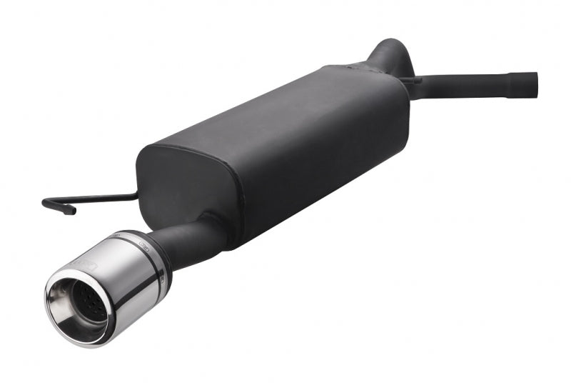 Sluttdemper Ulter TT 8N Cabrio og Coupe 101-107 singel utgang polert rustfri endepipe