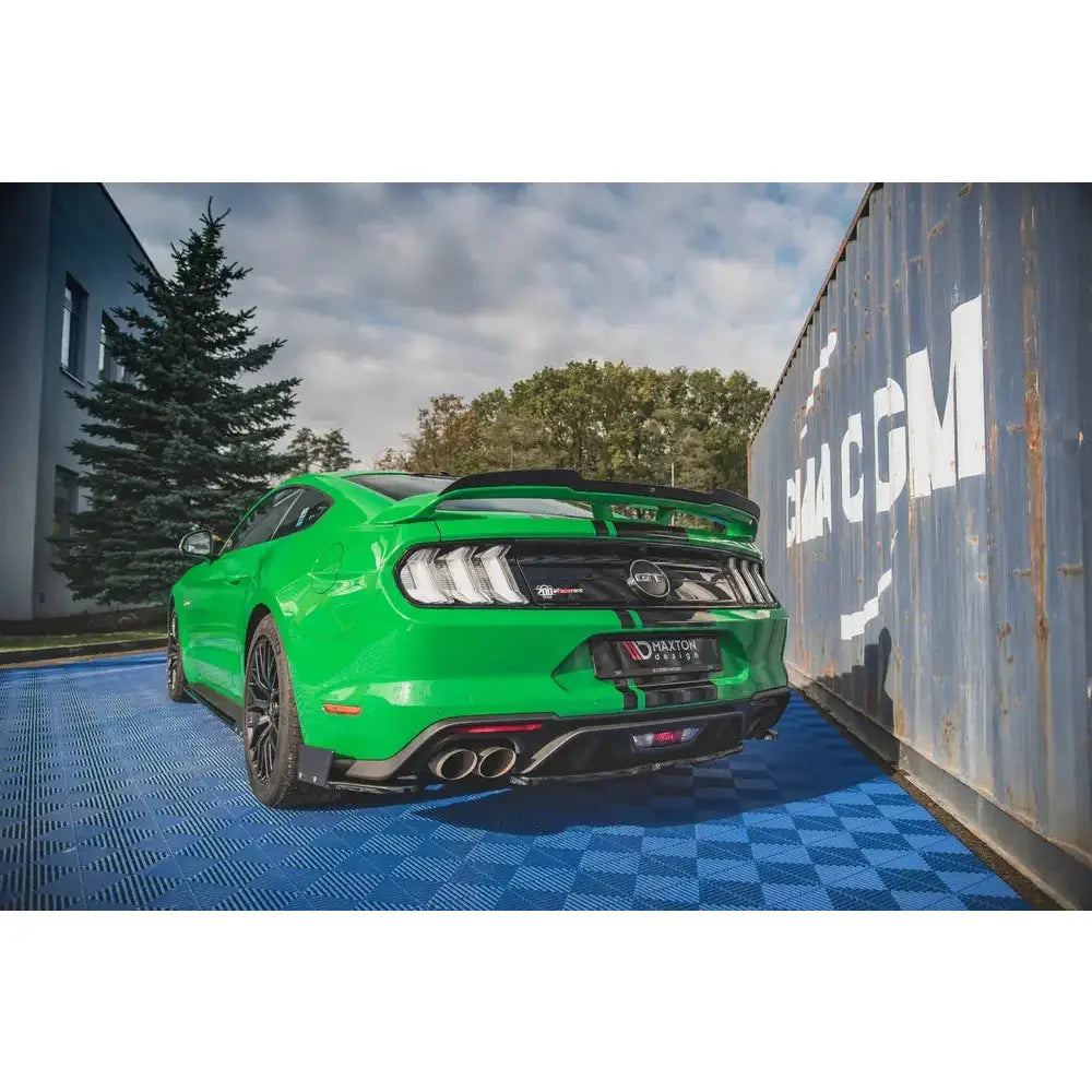 Central Rear Splitter Ford Mustang Gt Mk6 Facelift - 4