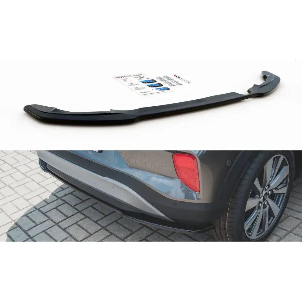 Central Rear Splitter Ford Puma - 1