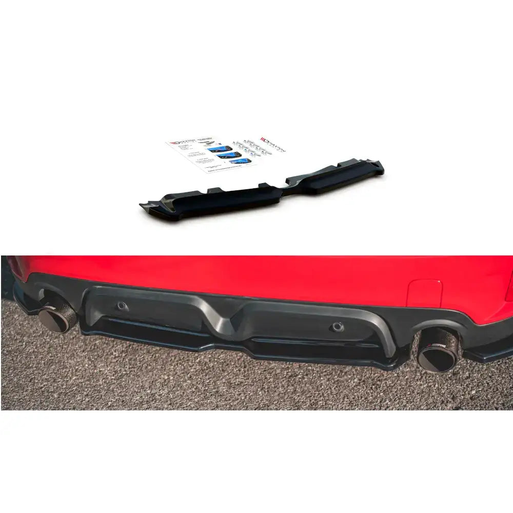 Central Rear Splitter Mini Countryman Mk2 F60 Jcw - 1