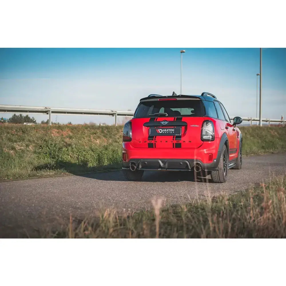 Central Rear Splitter Mini Countryman Mk2 F60 Jcw - 4