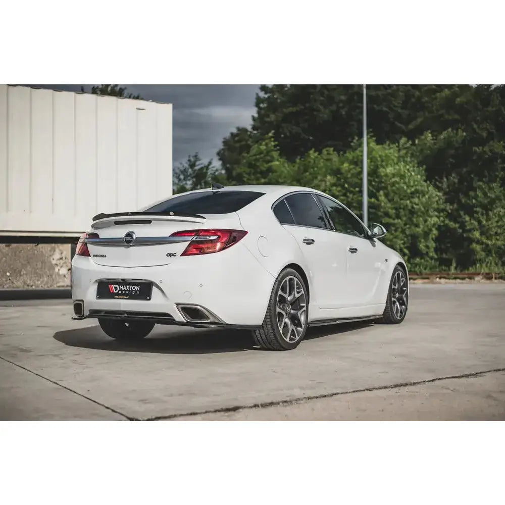 Central Rear Splitter Opel Insignia Mk. 1 Opc Facelift - 4