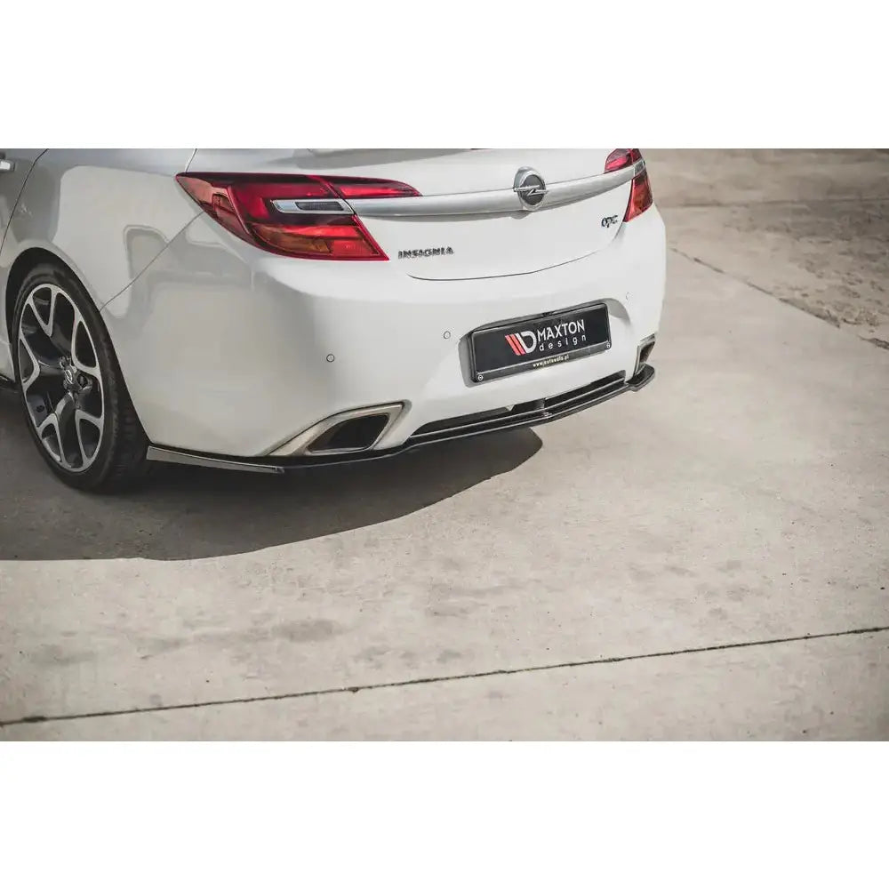 Central Rear Splitter Opel Insignia Mk. 1 Opc Facelift - 5