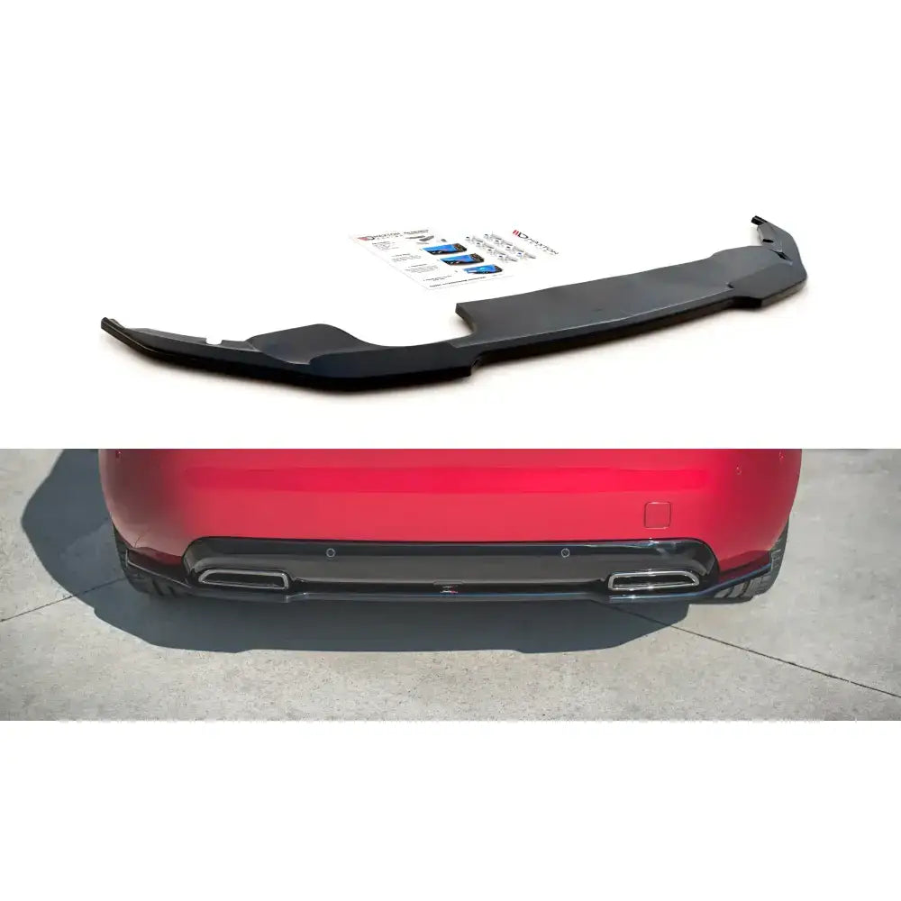 Central Rear Splitter Peugeot 308 Gt Mk2 Facelift - 1