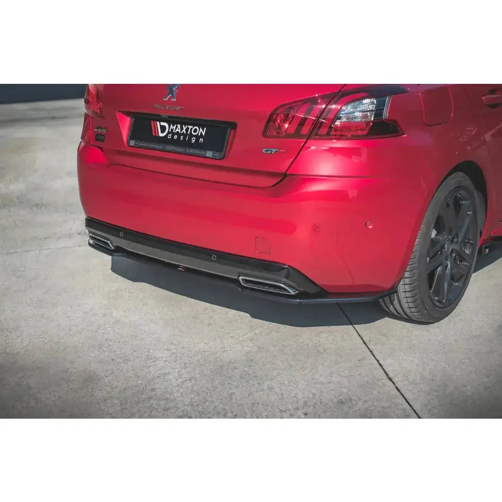 Central Rear Splitter Peugeot 308 Gt Mk2 Facelift - 3