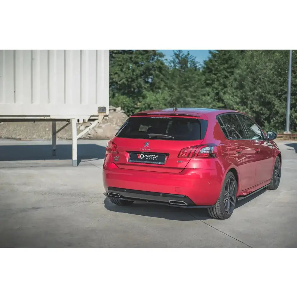 Central Rear Splitter Peugeot 308 Gt Mk2 Facelift - 5