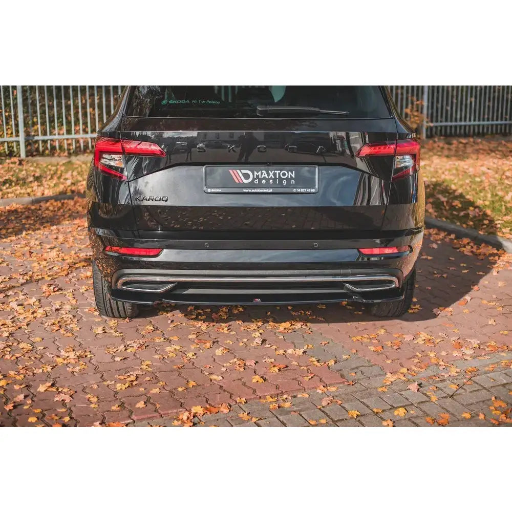 Central Rear Splitter Skoda Karoq Sportline - 2