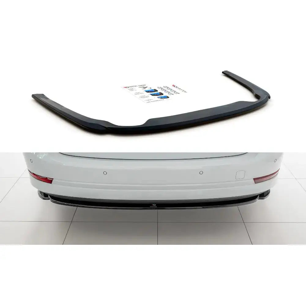 Central Rear Splitter Skoda Octavia Mk4 - 1