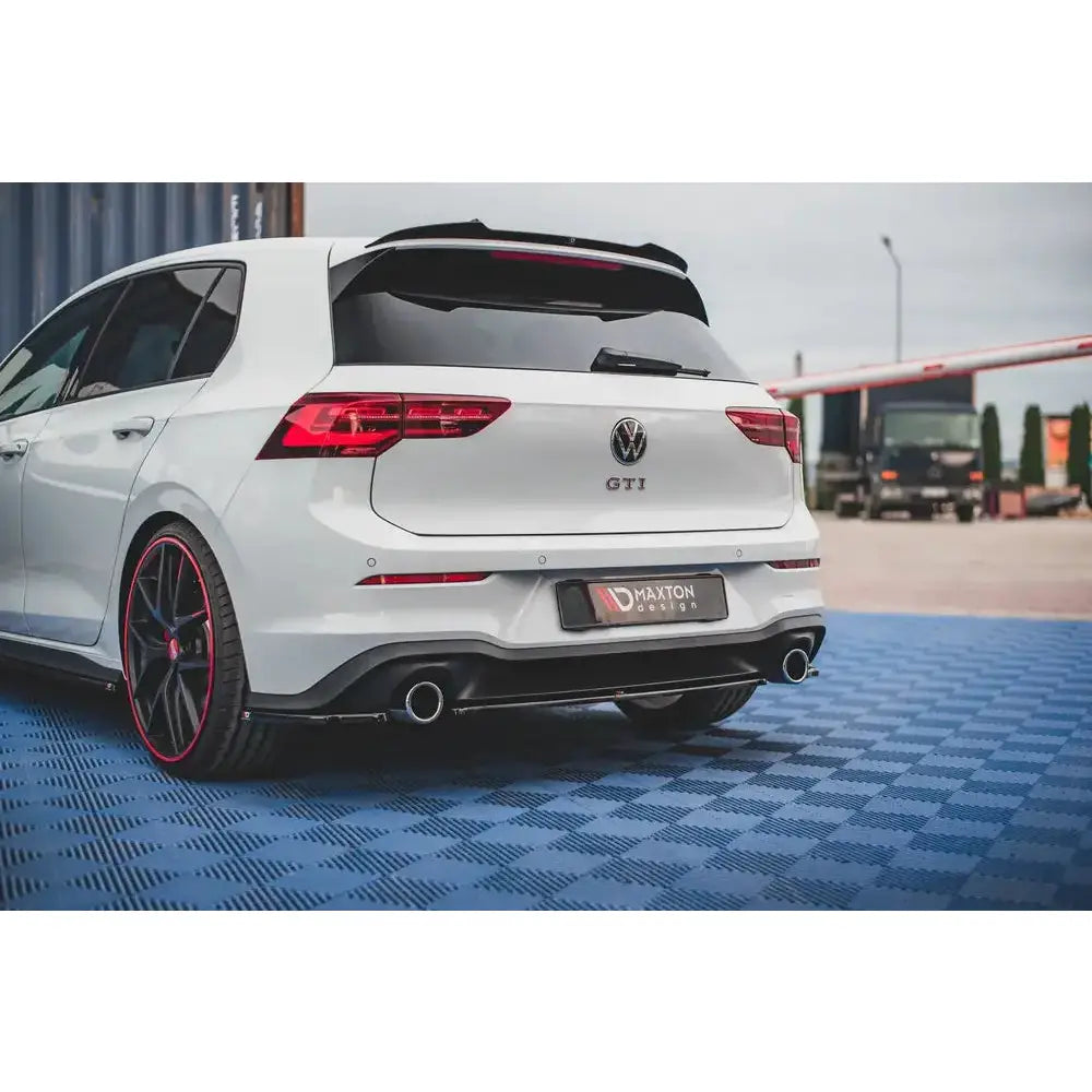 Central Rear Splitter Volkswagen Golf 8 Gti - 6