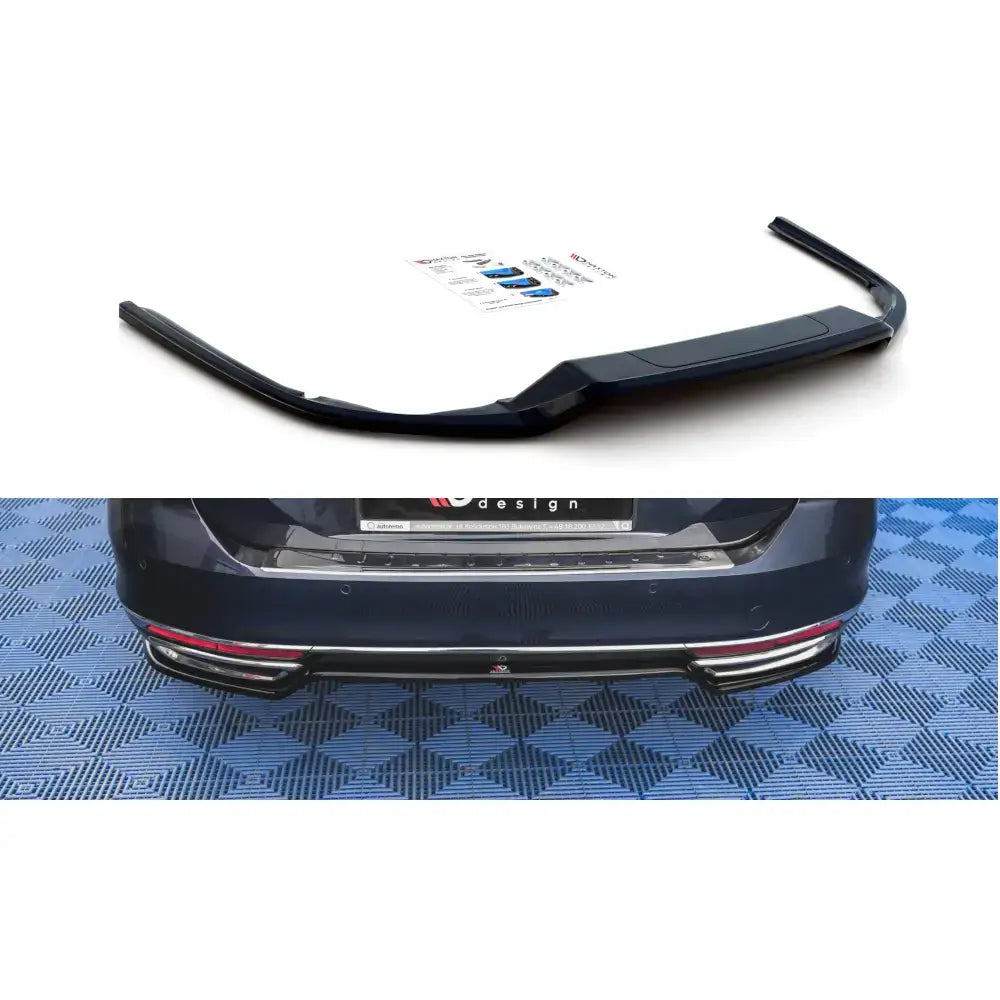 Central Rear Splitter Volkswagen Passat B8 - 1