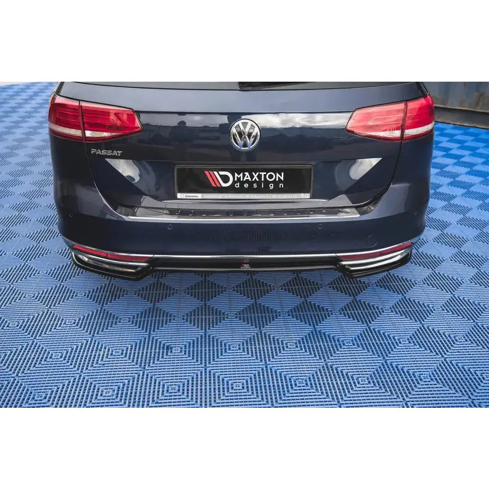 Central Rear Splitter Volkswagen Passat B8 - 2