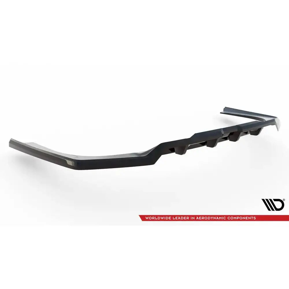 Central Rear Splitter (with Vertical Bars) Bmw 7 M-pack G70 - 13