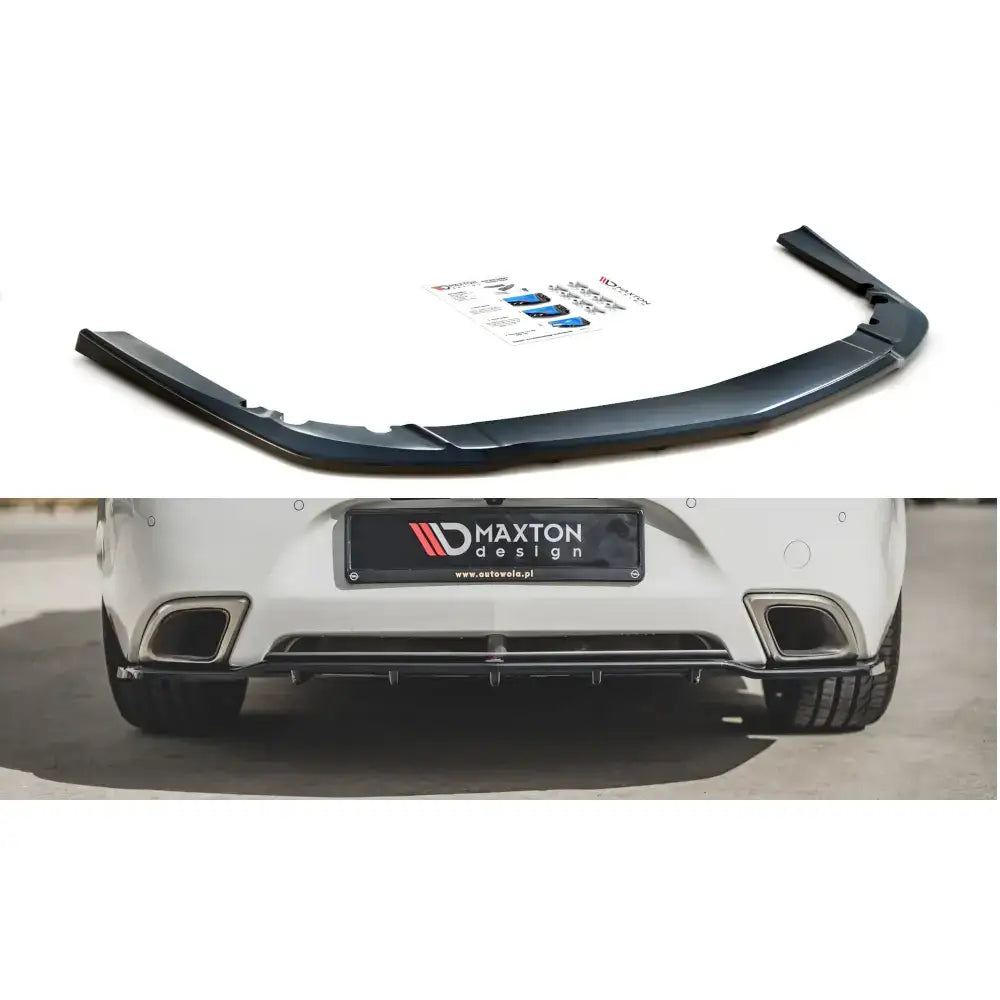 Central Rear Splitter (with Vertical Bars) Opel Insignia Mk. 1 Opc Facelift - 1