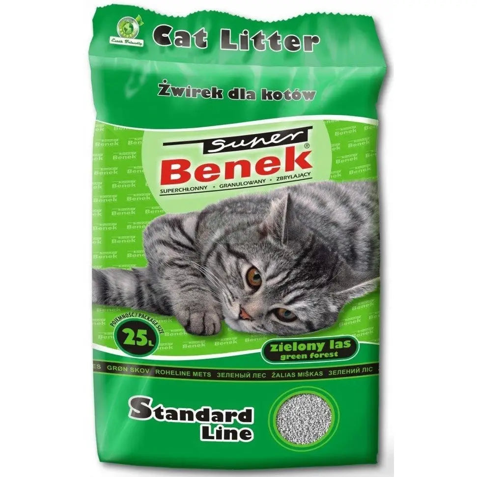 Certech Super Benek Standard Grønn Skog Kattesand - 1