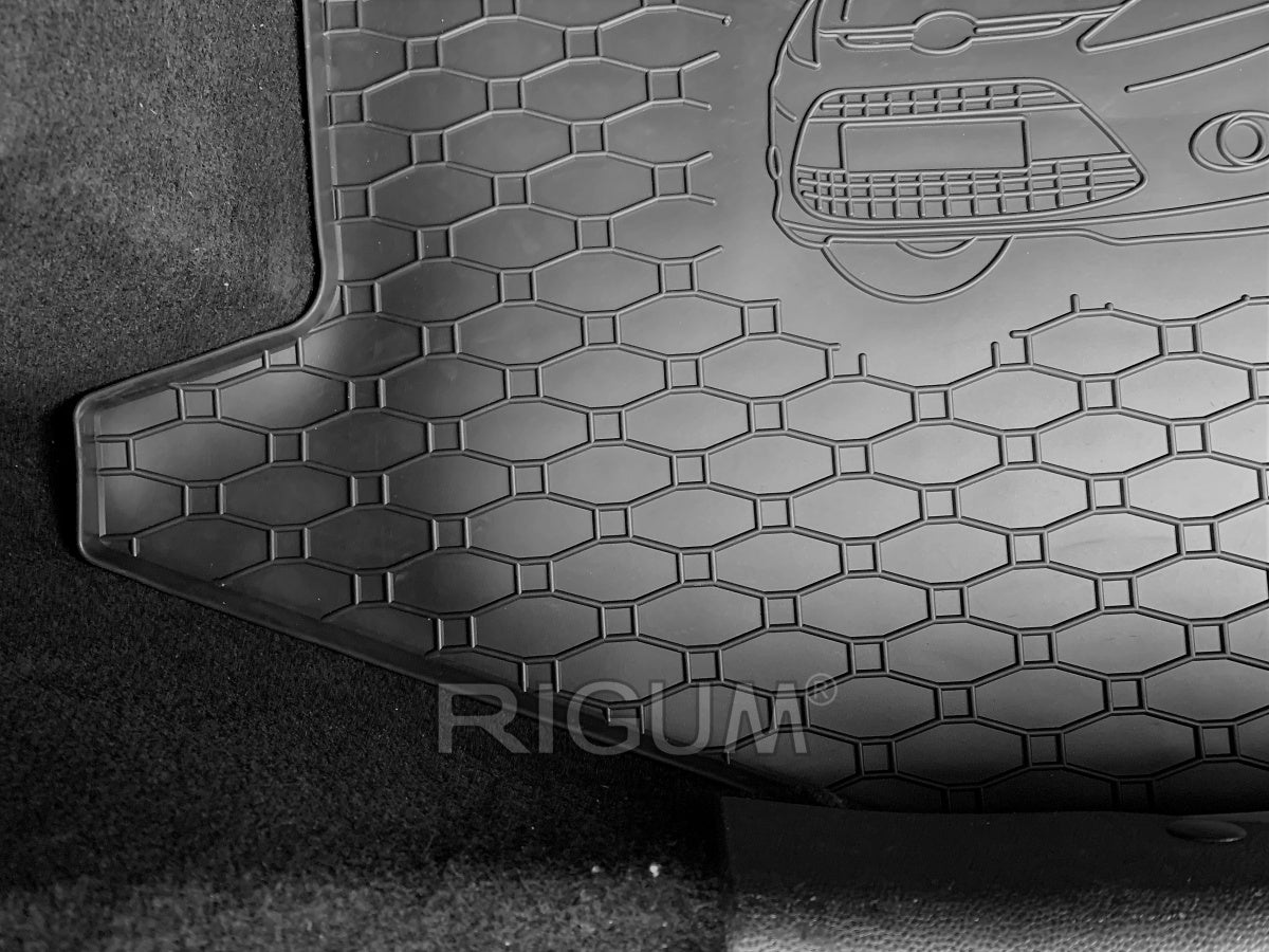 Rigum bagasjeromsmatte til Ford Fiesta Mk6 – olje- og bensinbestandig