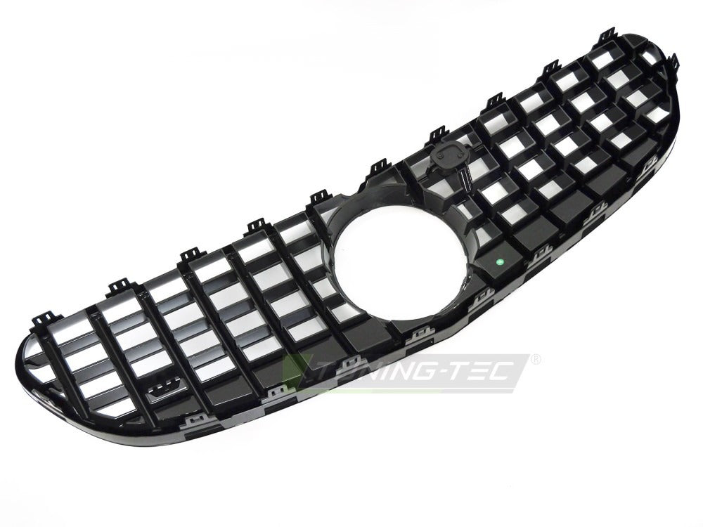 Grill Mercedes S-Klasse Coupe C217/Cabrio A217 14-20 krom/sort med festedetaljer.