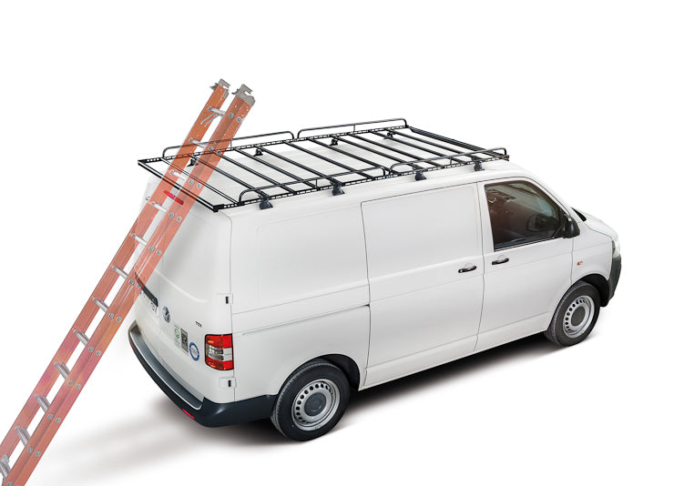 Takstativ Plattform Cruz til VW T5 og VW T6, galvanisert stål med PVC-belegg, maksimal last 180 kg
