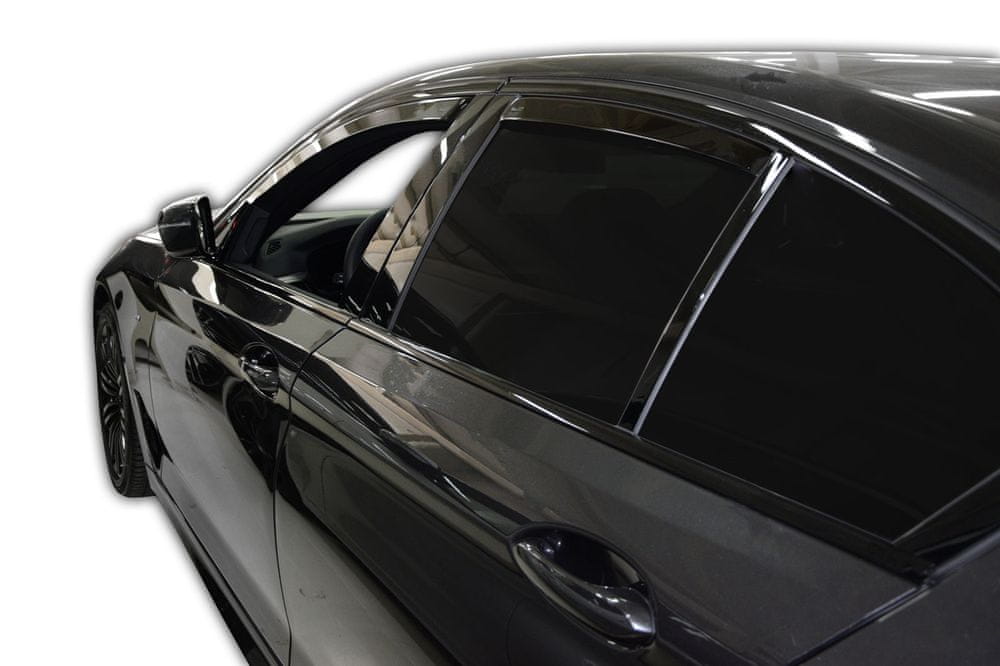 Vindavviser Bmw 5 (G30) Sedan / sett 4 stk. (2017-2023) – PMMA Plexi - detaljer