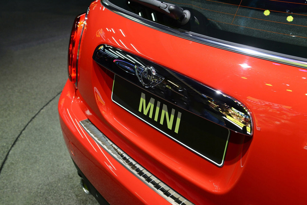 Avisa bakfangerbeskytter til Mini One III / Cooper III / Cabrio III (F55/F56) – rustfritt stål