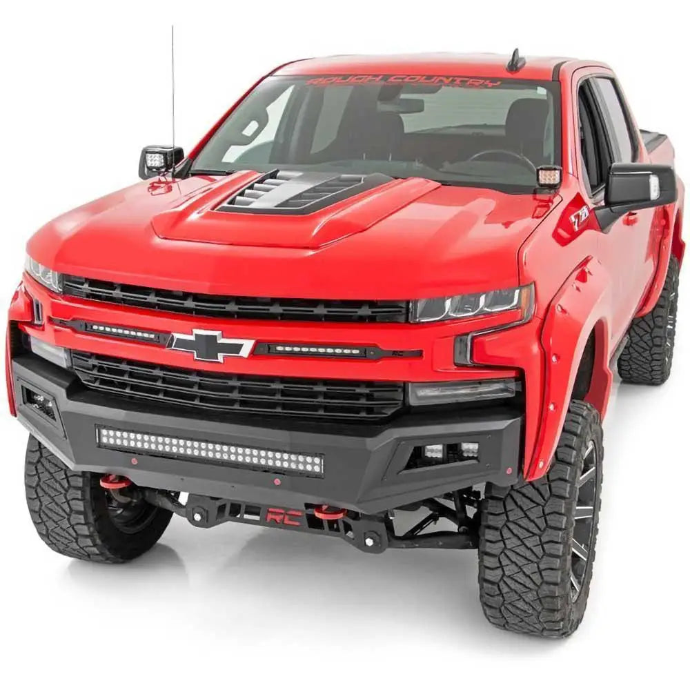 Chevrolet Silverado 1500 19’’-tilleggslamper Led 3’’ Rough Country Wide Angle Series