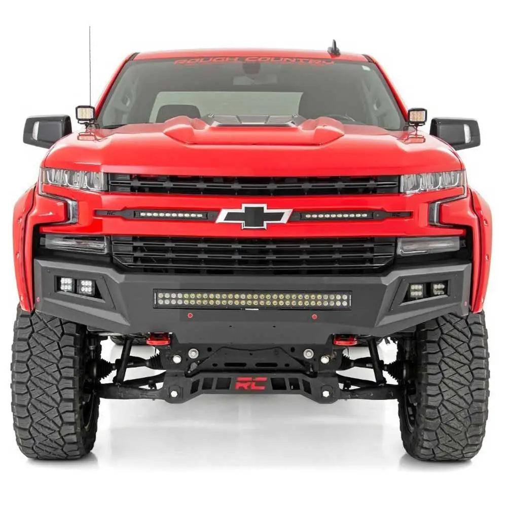 Chevrolet Silverado 1500 19’’-tilleggslamper Led 3’’ Rough Country Wide Angle Series